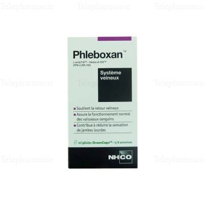 Phleboxan systeme veineux 42 gélules