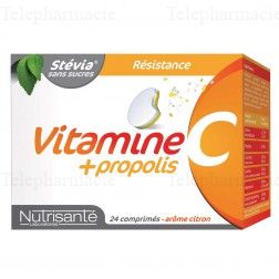 Vitamine c + propolis 24 comprimes a croquer