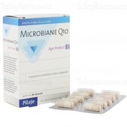 PILEJE Microbiane Q10 age protect 30 gélules