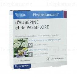 PILEJE Phytostandard aubepine passiflore 30 comprimés