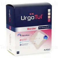 URGOTul Border 13X13 cm (compresse 8,3X8,4) boîte de 16 pansements